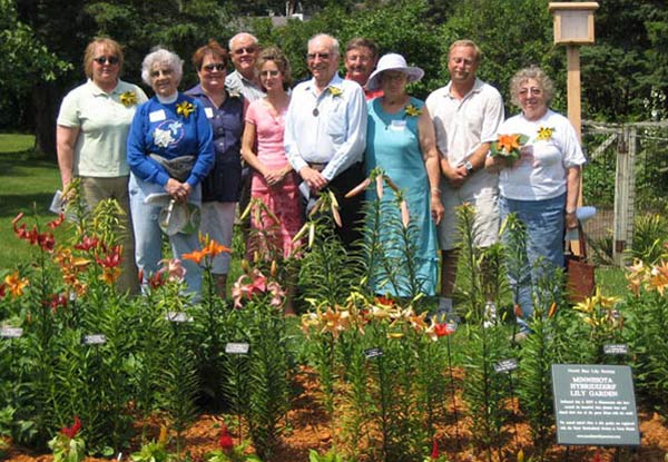 Minnesota hybridizers in the garden